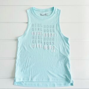 Under Armour Heatgear Seafoam Girl Boss Tank Top S
